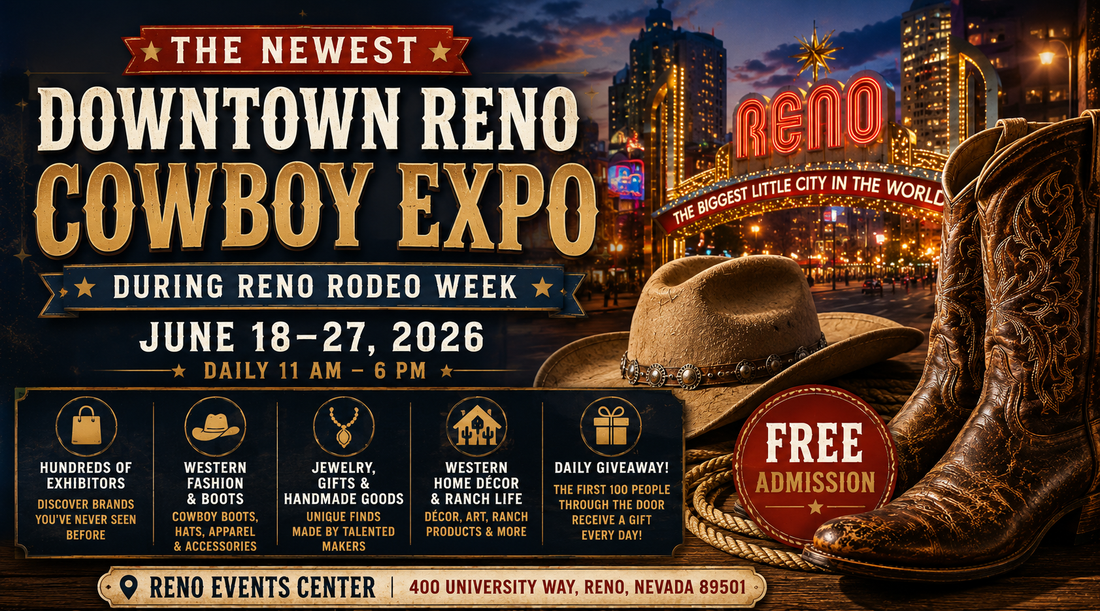 DOWNTOWN RENO COWBOY EXPO TO DEBUT DURING RENO RODEO WEEK
