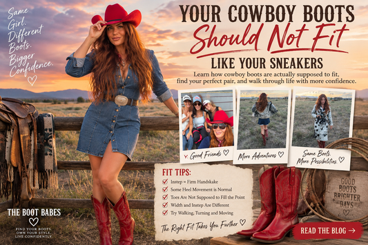 Your Cowboy Boots Should Not Fit Like Your Sneakers
