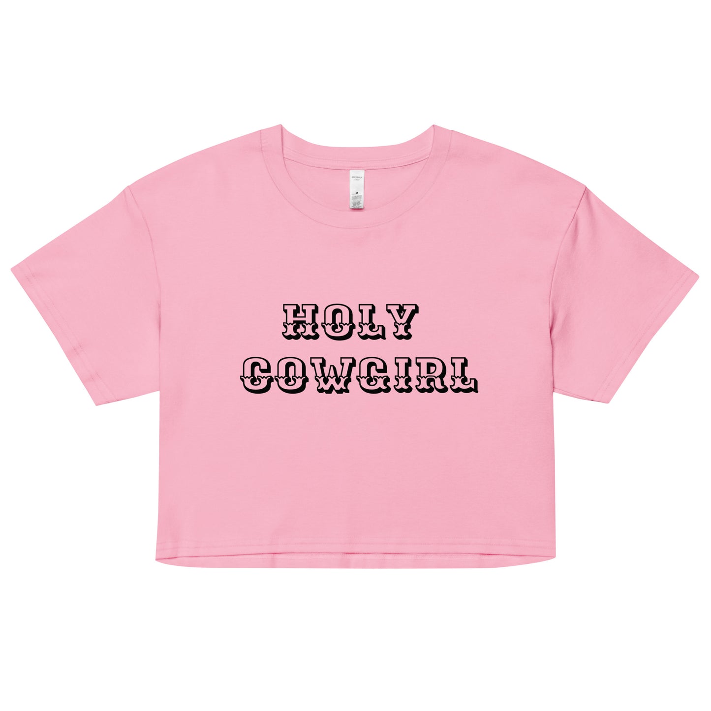 HOLY COWIRL Women’s crop top